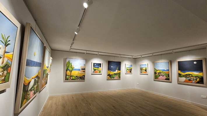 Michalis Charalambides in de studio