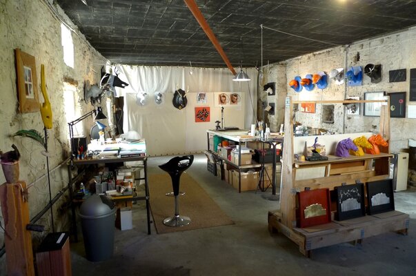 Joel Bassous in de studio: Atelier de Grignan