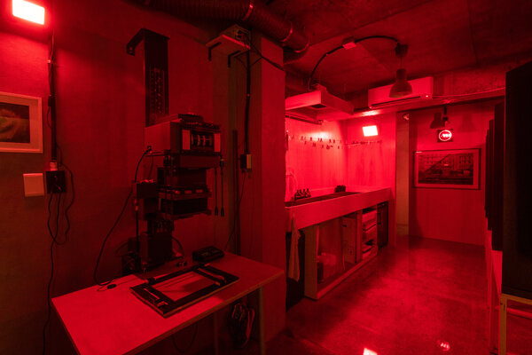 Paul Gadd in de studio: Enlarger