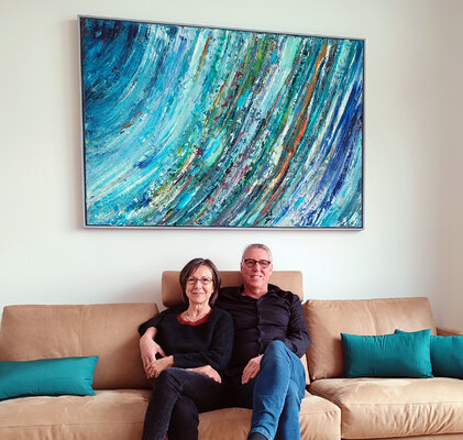 Wieland Richter en el estudio