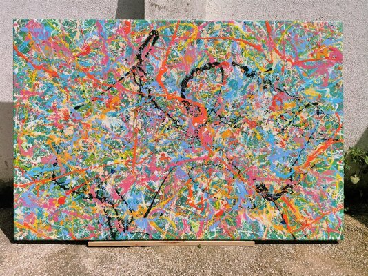 Luís Bastos nello studio: "Ostara's Anthem" just finished.