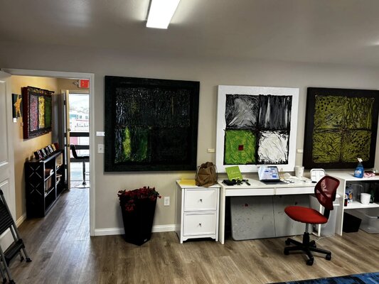 Marni Spencer-Devlin in the Studio