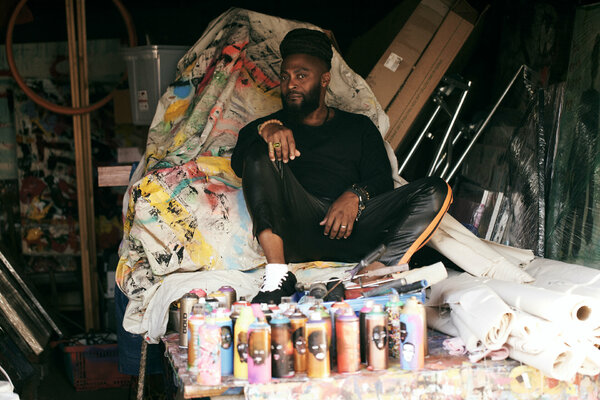 Miles Regis in the Studio