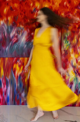 Silvana Verdini nello studio