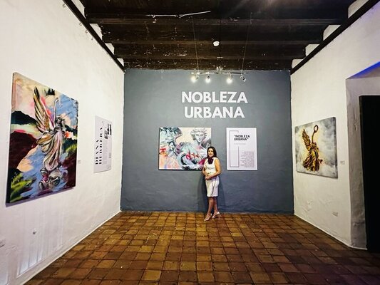 Diana Herrera im Studio: IInaguracion  NOBLEZA URBANA 2023