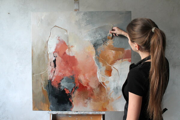 Yana Sagan en el estudio