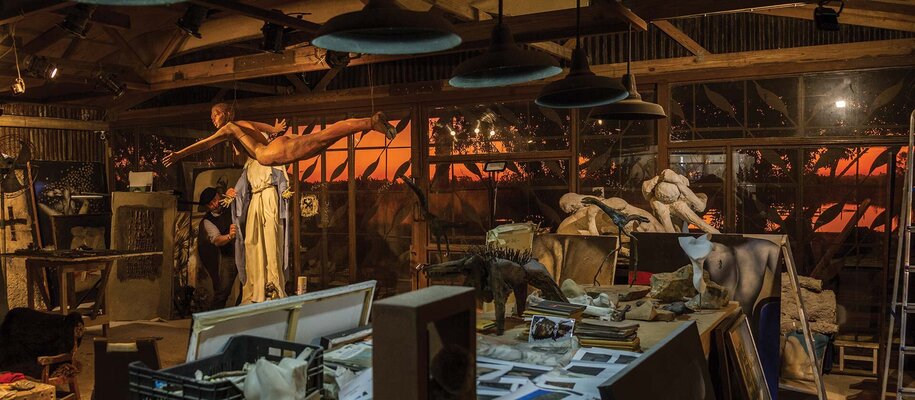 Diego Kroger im Studio