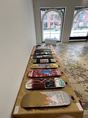 S. Bothé in the Studio: Rideable Canvas to be HUNG!