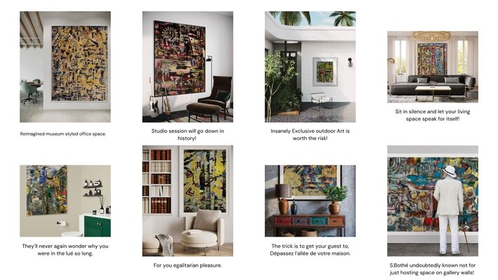 S. Bothé im Studio: Let the masterful craftsman hand of S.Bothé reimagine your home , office, or business. Message Singulart for inquiries.