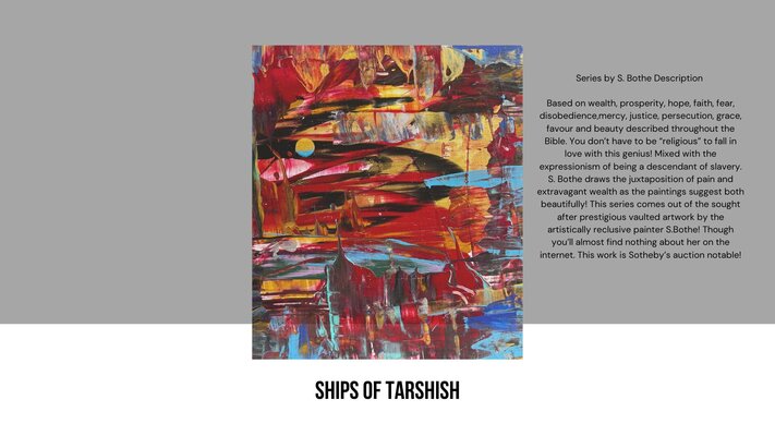 S. Bothé im Studio: Study the mind behind the Brilliant ‘Ships of Tarshish’ Series