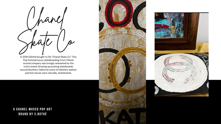 S. Bothé im Studio: Chanel Skate Company mused by S.Bothé  Skateboard Chic, from the runway to the streets. This collection is the ‘started from the bottom, no we here!’ personifier.