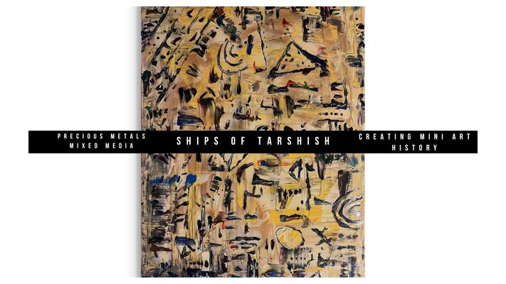 S. Bothé im Studio: The Je Ne Sais Quon piece of the now FAMOUS -Ships of Tarshish Series by S.Bothé