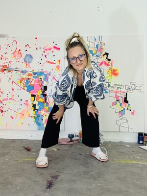 Jules Burmeister in de studio