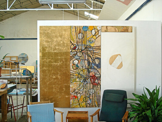 IGNACIO KLINDWORTH im Studio: Estudio en Arganda del Rey, Madrid. España.