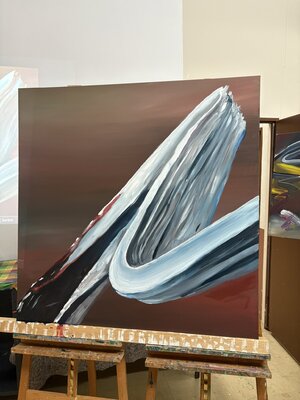 Thomas Baumdicker in the Studio