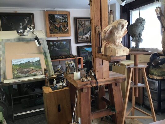 Daniele Giusberti in the Studio