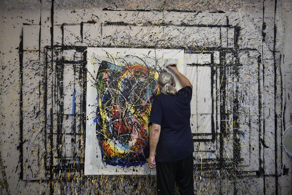 Jean-Jacques Marie in de studio