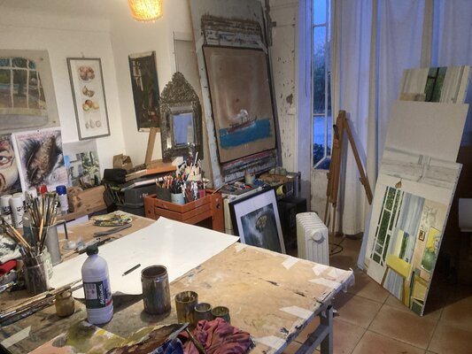 Gilles Jacoulet in de studio: l'atelier novembre 2025