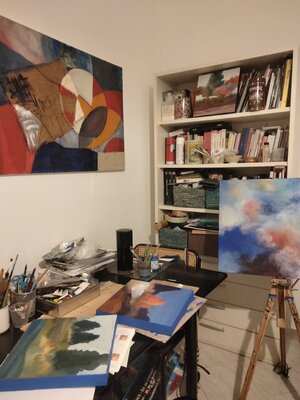 Stefania Spera in de studio: Il mio studio a Roma