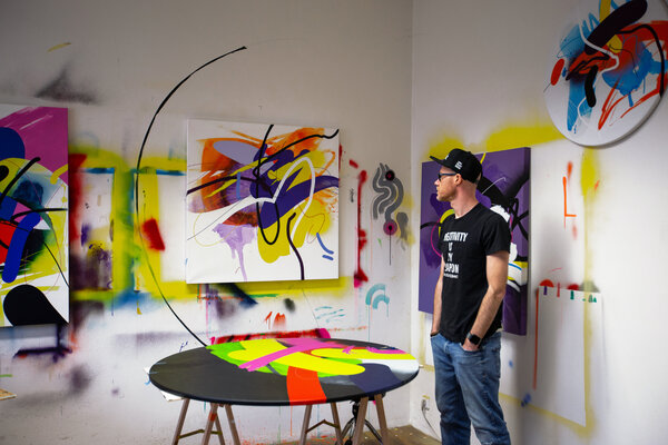 Martin Kafes33 Hirth in de studio: My studio