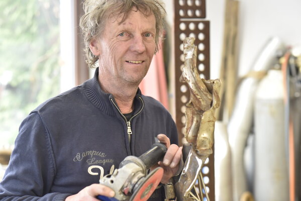 Anton Amort in the Studio