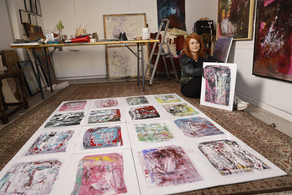 Alisa Teletovic in the Studio