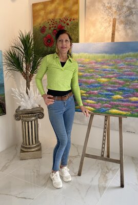Mariann Haukaas in the Studio: Feelings of summer in my gallery!