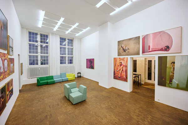 nostrokes im Studio: TIL Berlin, exhibition «right here – right now», 11/2024