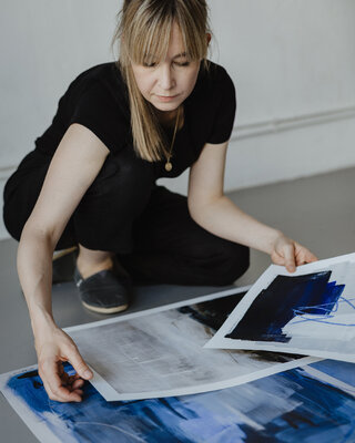 Mareike Böhmer nello studio
