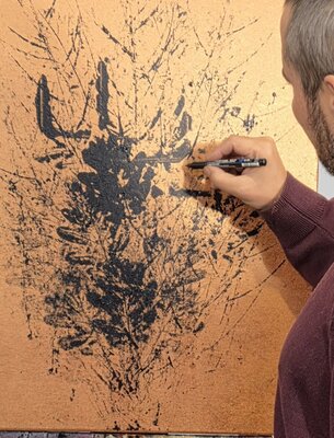 Ricardo Torres Martín im Studio