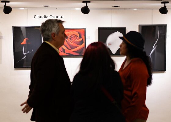 Claudia Ocanto im Studio: Muestra Galería Juana de Arte, Bueos Aires, Argentina. Noviembre 2025
