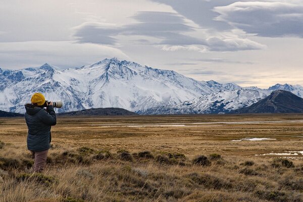 Claudia Ocanto im Studio: Fotografiando los Andes de Santa Cruz, Argentina, Proyecto Colores de Los Andes. Parque Perito Moreno