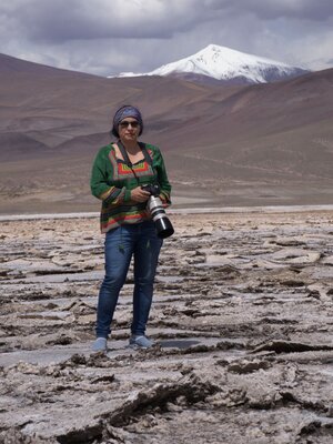 Claudia Ocanto im Studio: Fotografiando los Andes de Salta, Argentina, Proyecto Colores de Los Andes. Salar de Arizaro