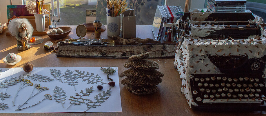 Nils Hoffmann en el estudio: Atelier