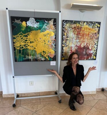 Allegra Wagner nello studio: Arte Bratislava 2024