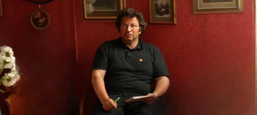 Michael Lebed en el estudio