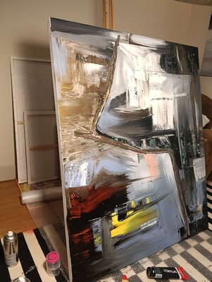 Emanuele Piccinelli nello studio: Nuovi lavori nel mio studio