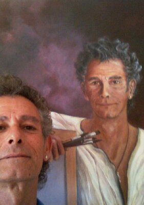 Damian Ebejer in the Studio