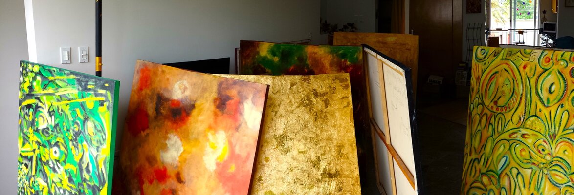 Anne Pivron en el estudio: Mon univers