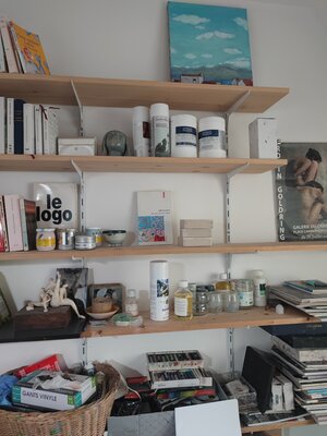 FRANÇOISE LUCQ nello studio: Details...