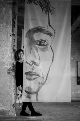 Wally Althoff im Studio: Arbeiten in meinem Atelier