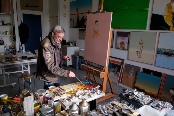 Alexander Bobkin in the Studio