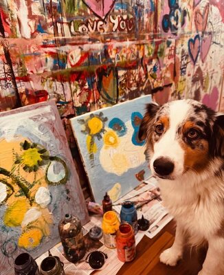 Jose Luis Benitez Segura in the Studio