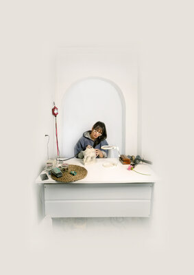 Maryam Shaban im Studio