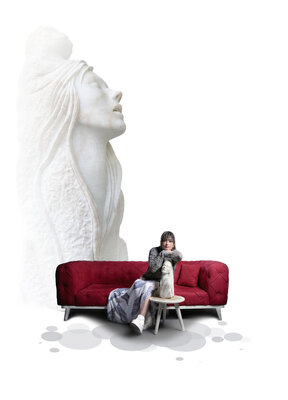 Maryam Shaban im Studio