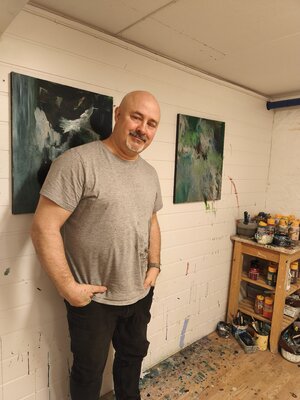 Joackim Schou Dahle in the Studio: Me at the studio