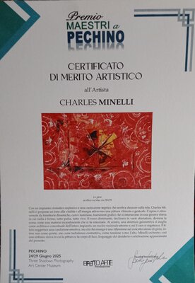Charles Minelli in the Studio: Premio Maestri a Pechino