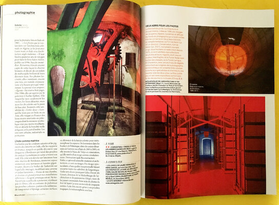 Anne Garde im Studio: Connaissance des Arts Magazine - Juin 2021 (suite)