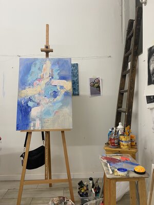 Mariana Pereira im Studio: Trabajando en mi atelier