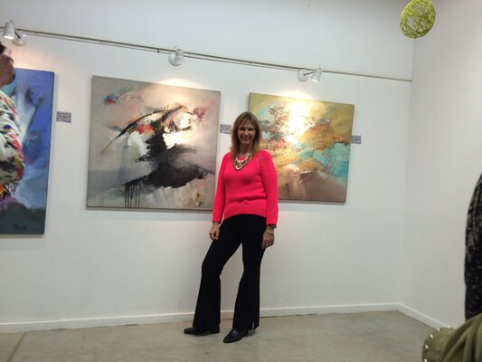 Mariana Pereira im Studio: Exposición Pilar , Argentina